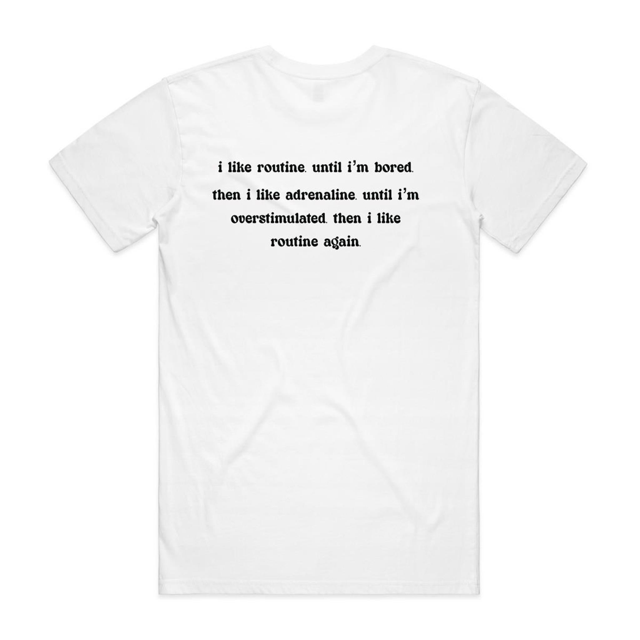 The Personality Loop Tee (100% Organic Cotton) Light Colour